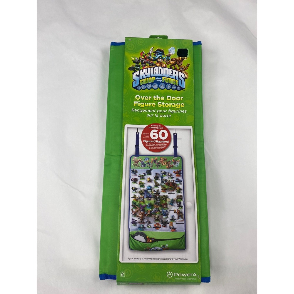 Skylanders Swap Force Over The Door Figure Storage Green